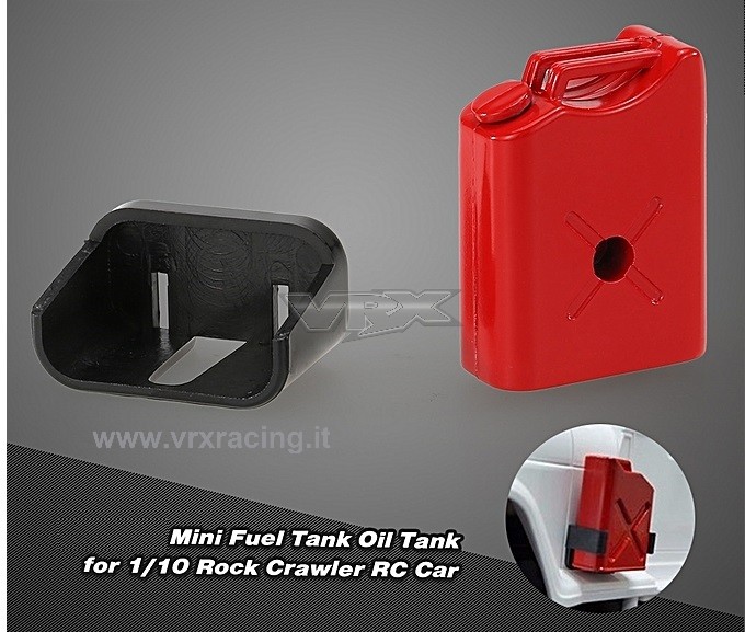 Accessorio mini serbatoio 30*15*40 mm per modelli Rock Crawler